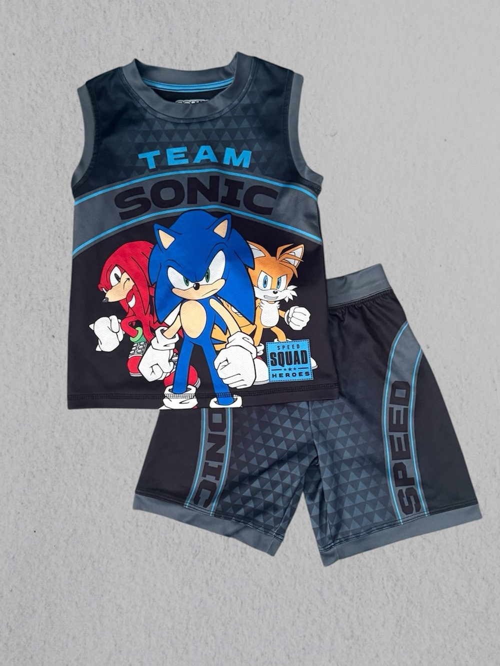Sonic Team Boys' Pajama Set